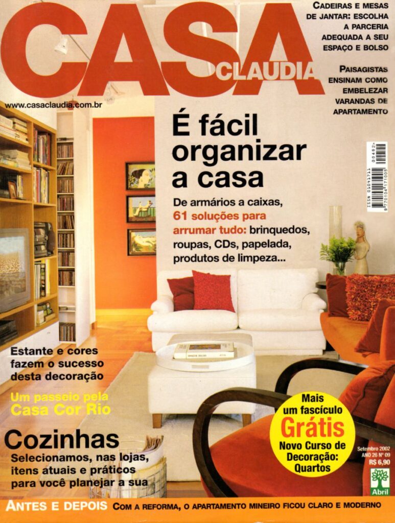 Revista Cláudia (Setembro/2002) - Capa
