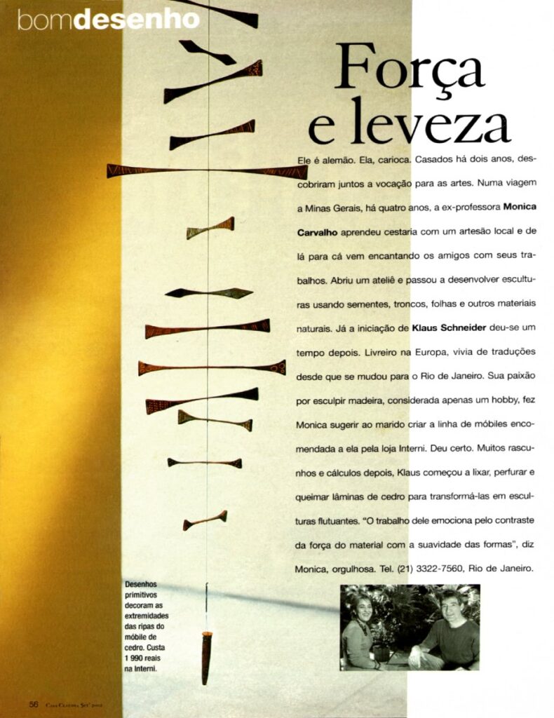 Revista Cláudia (Setembro/2002) - Matéria