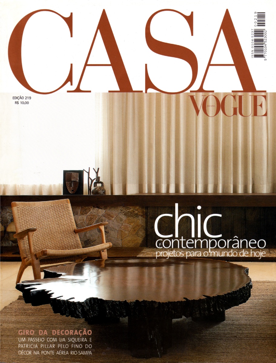 Revista Casa Vogue. Ed. 219  - Capa