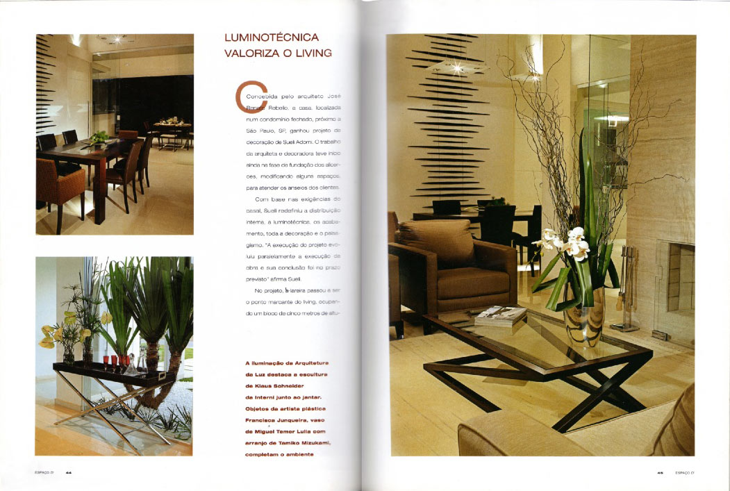 Espaço D - Matéria