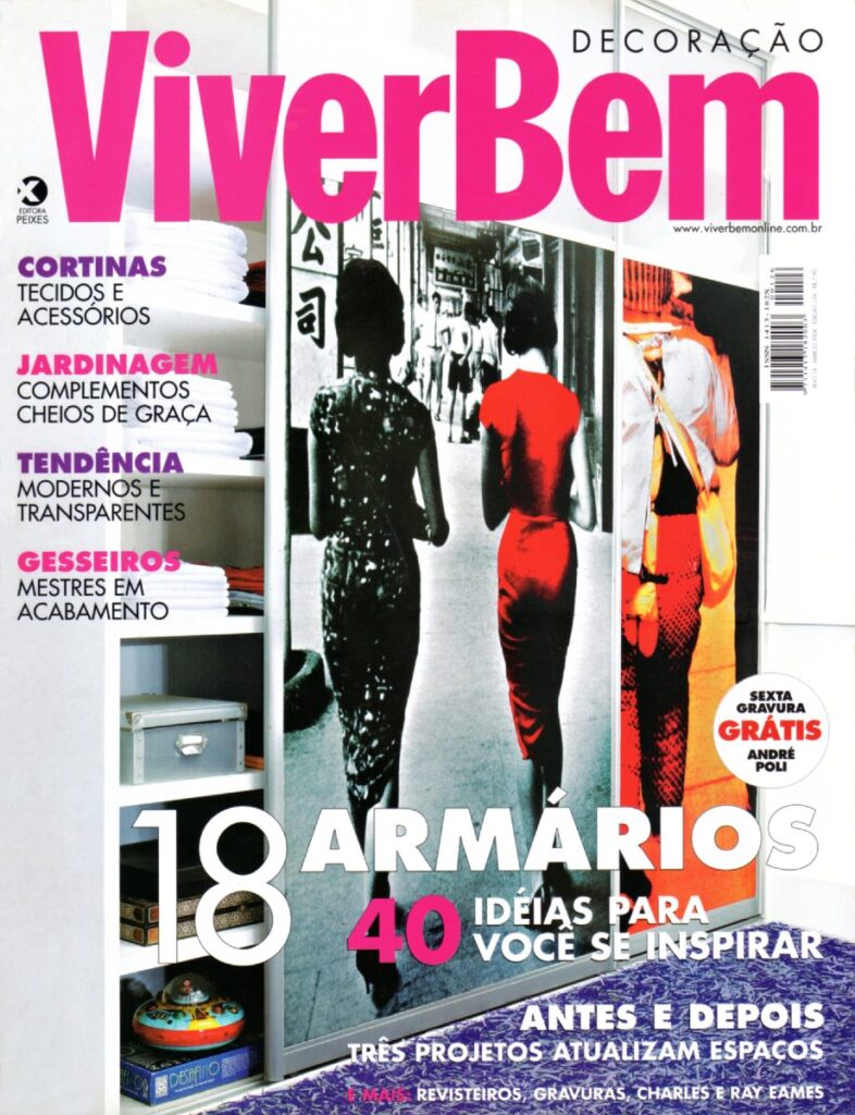Revista Viver bem decoração - Capa