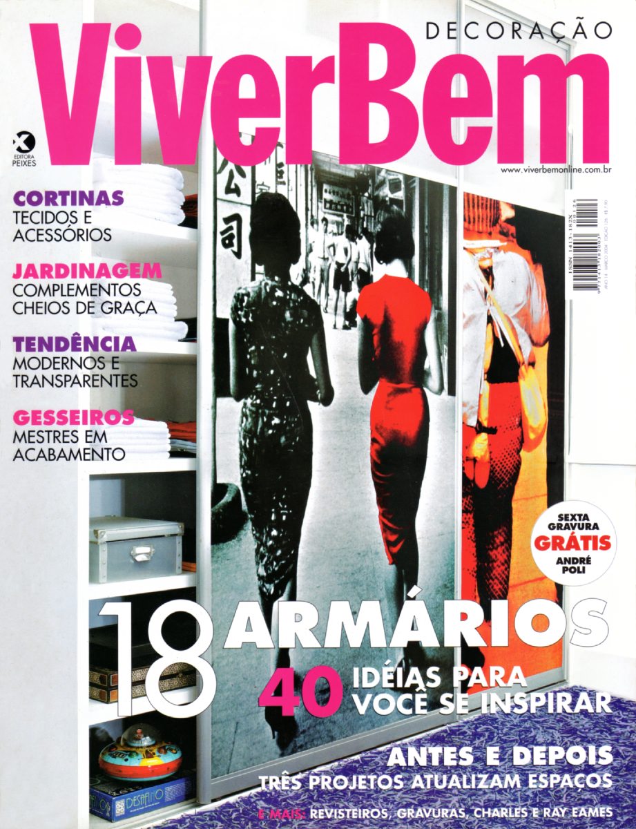 Revista Viver bem decoração - Capa